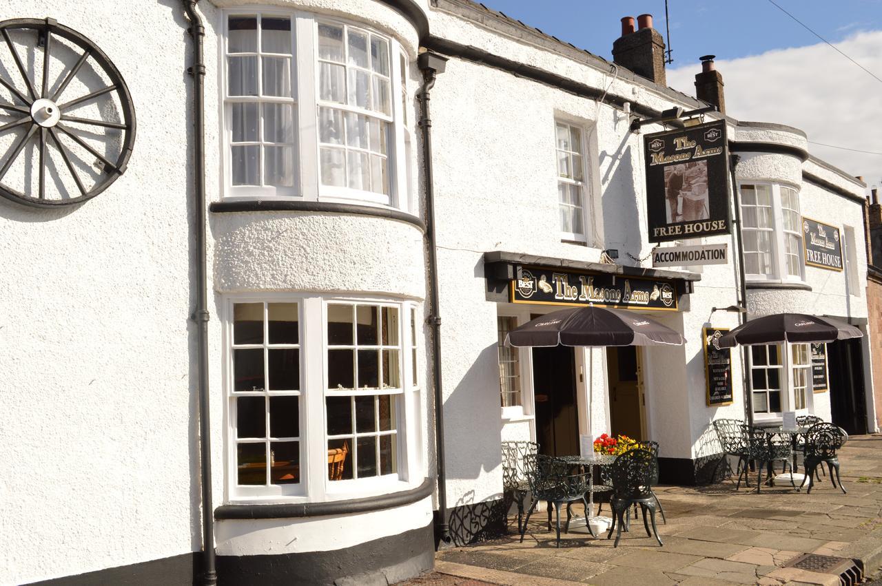 The Masons Arms Bed & Breakfast Norham Bagian luar foto